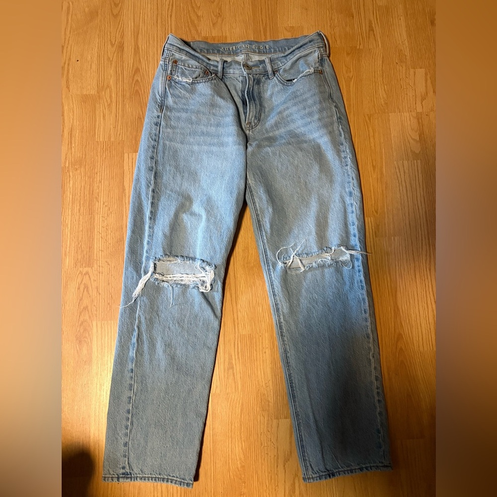 American Eagle 90’s straight mid rise size 10 regular